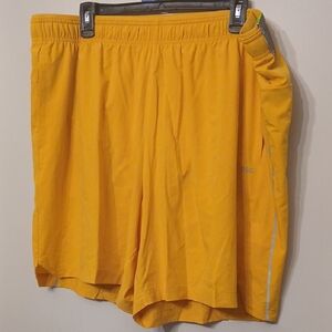 DSG Men's Yellow Athletic Shorts